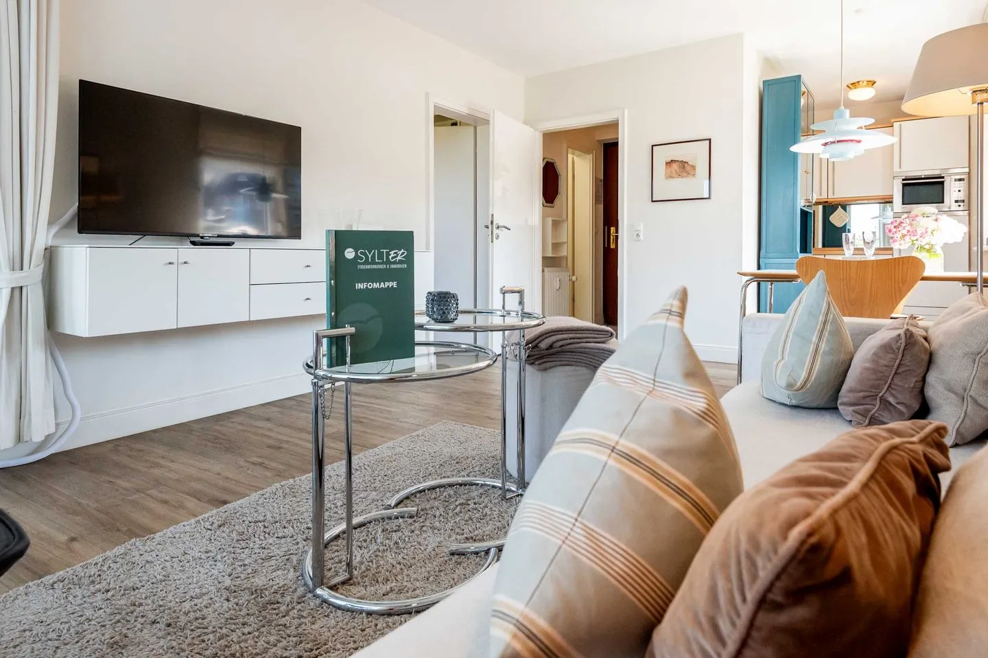 Schloss am Meer App. 18 Wenningstedt - Wohnzimmer