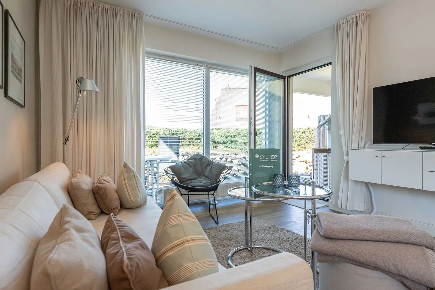 Schloss am Meer App. 18 Wenningstedt - Wohnzimmer
