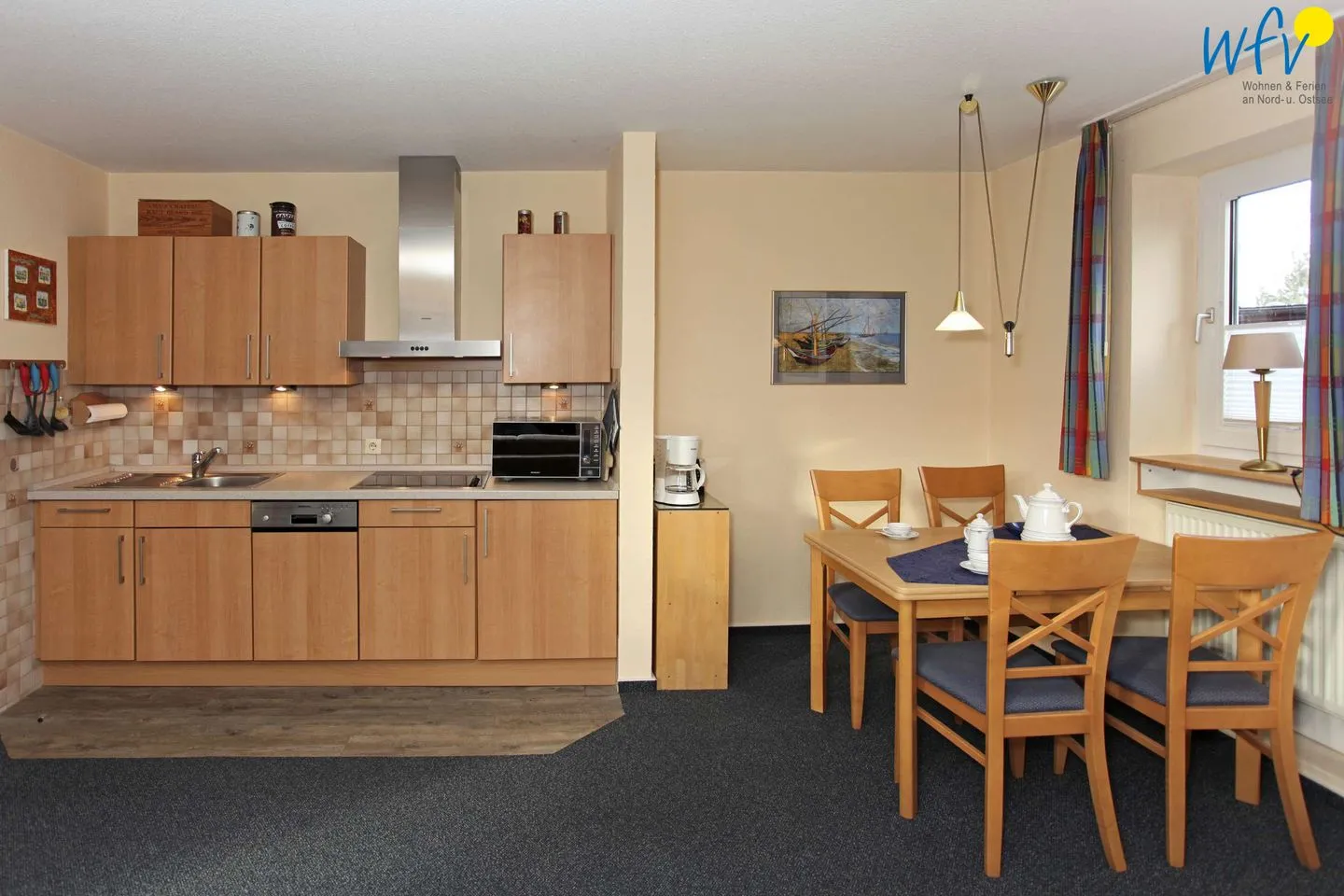 Strandhus Ferienwohnung 9 Borkum - Wohnzimmer