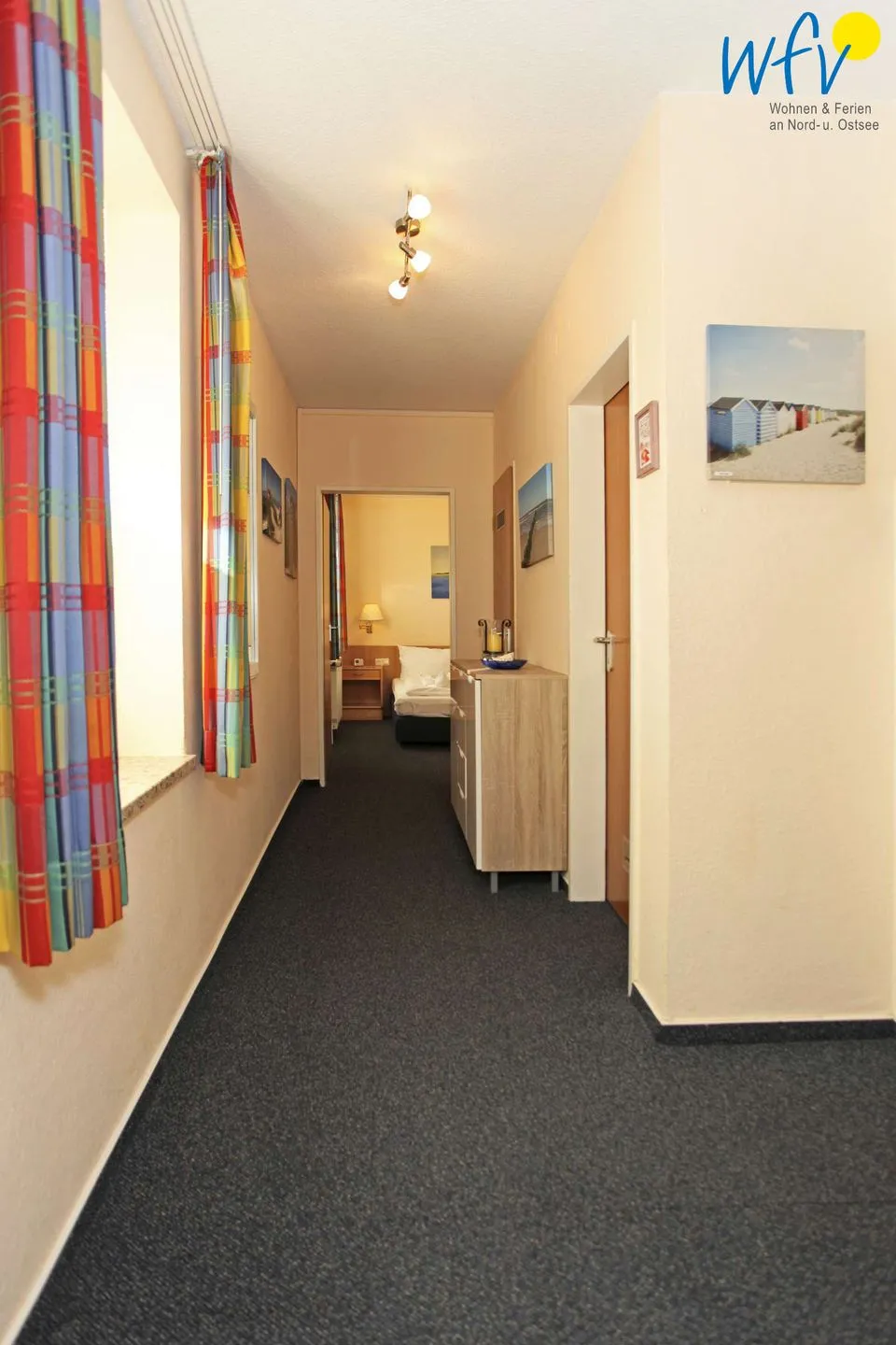 Strandhus Ferienwohnung 9 Borkum - Flur