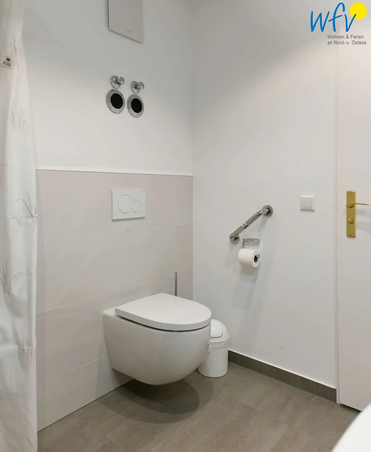 Haus am Hövt Ferienwohnung 10 Rügen - Göhren - Badezimmer