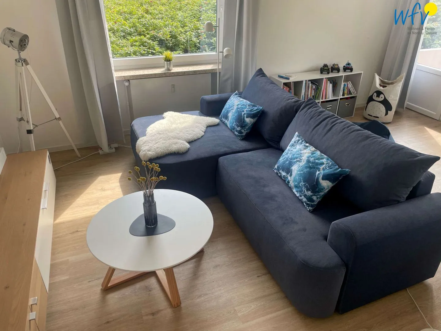 Haus Panorama Ferienwohnung 9 Wangerooge - Wohnzimmer
