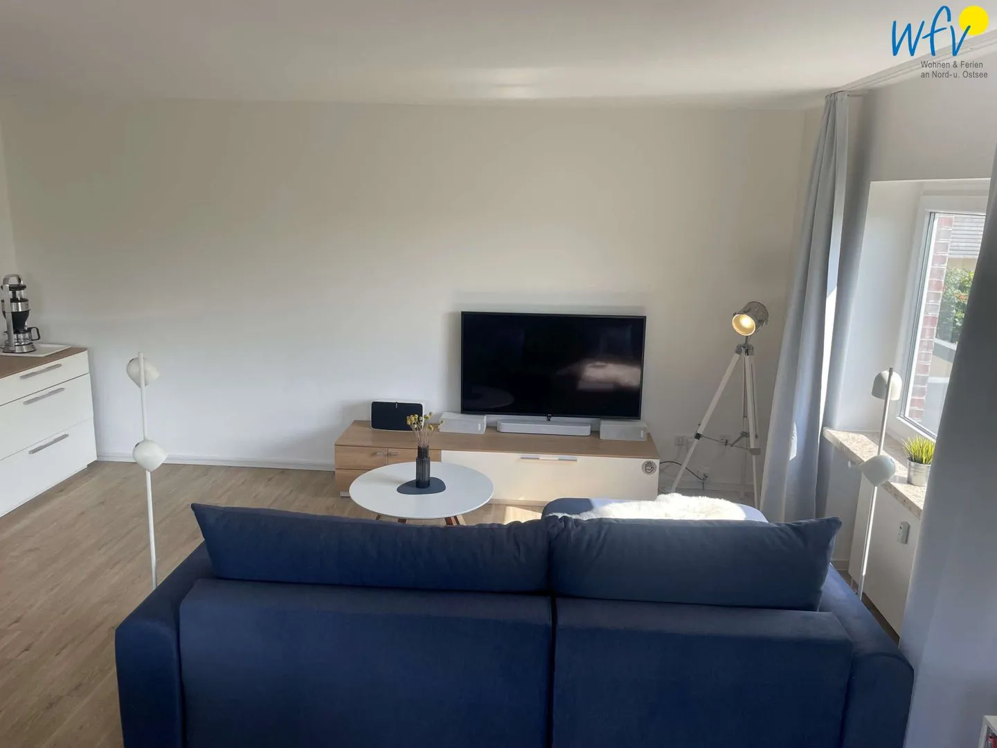 Haus Panorama Ferienwohnung 9 Wangerooge - Wohnzimmer