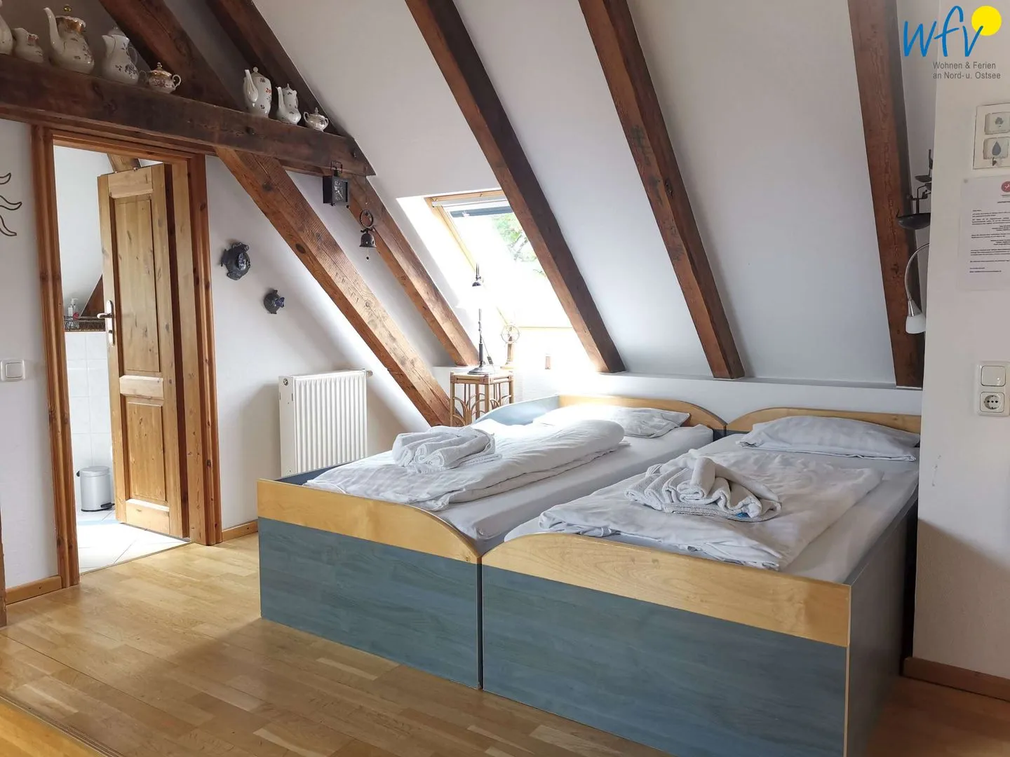 Weisses Rössl Ferienwohnung Schwalbennest Rügen - Binz - Schlafzimmer