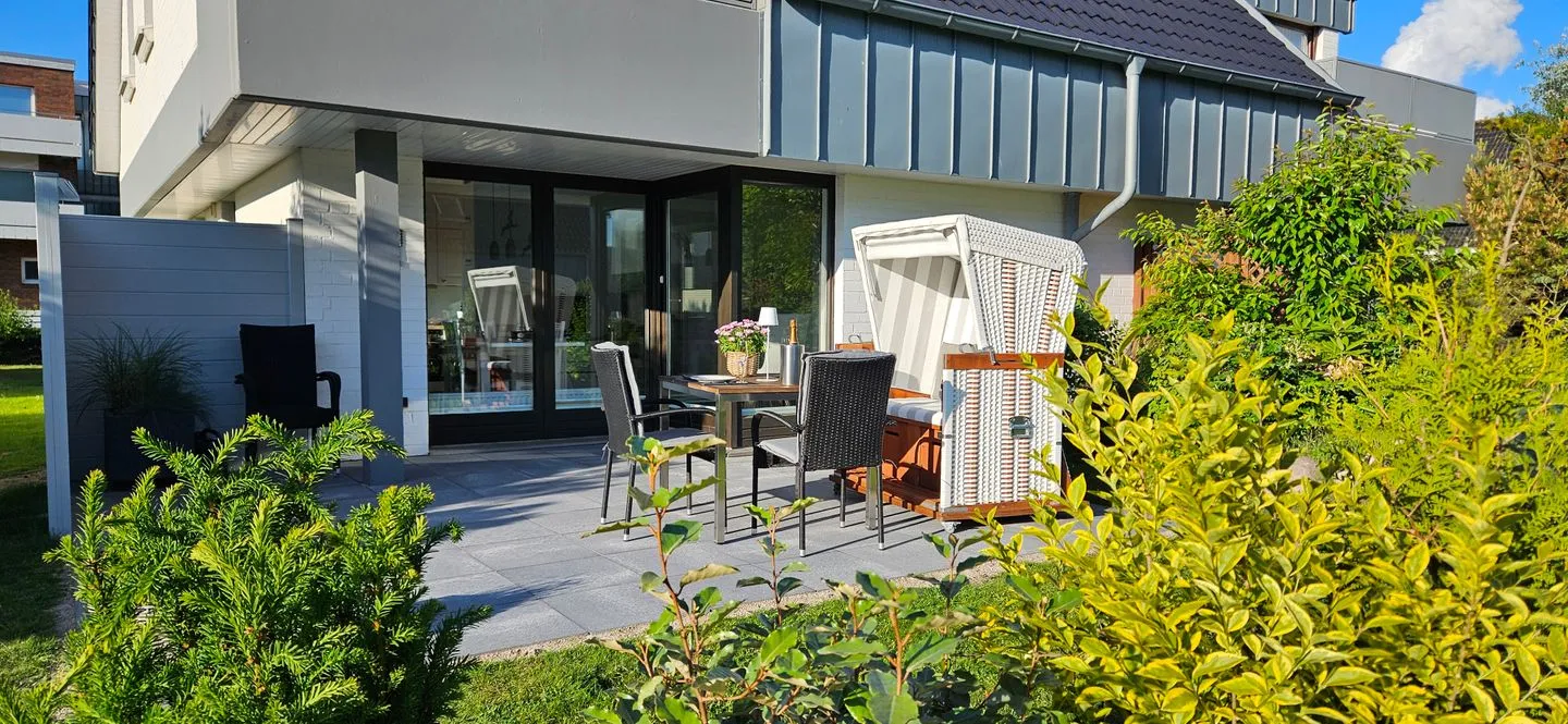 Käptn Gordons Island Wenningstedt - Terrasse