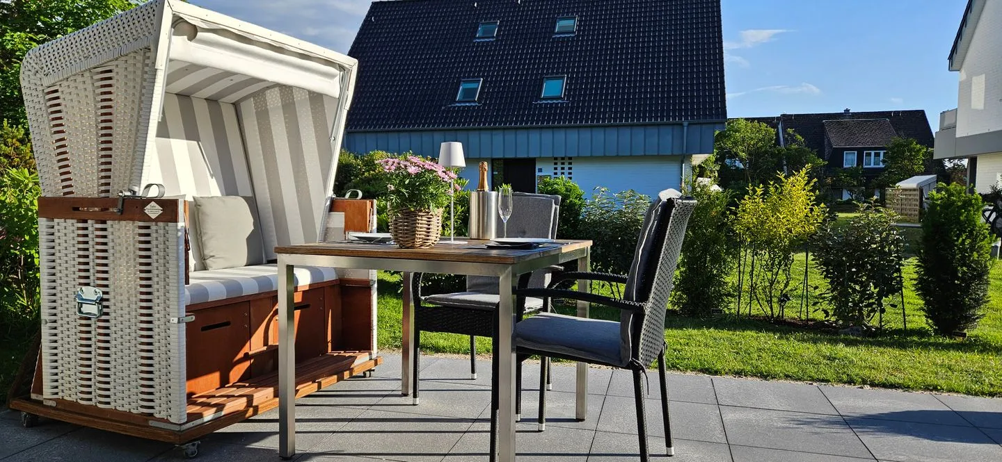 Käptn Gordons Island Wenningstedt - Terrasse