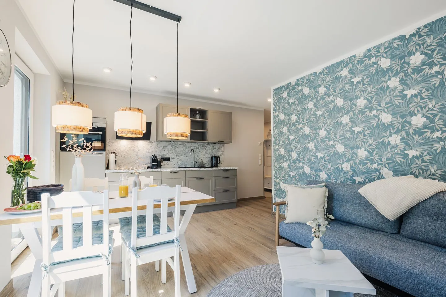 Ferienwohnung #einzigartig Zingst - Wohnzimmer