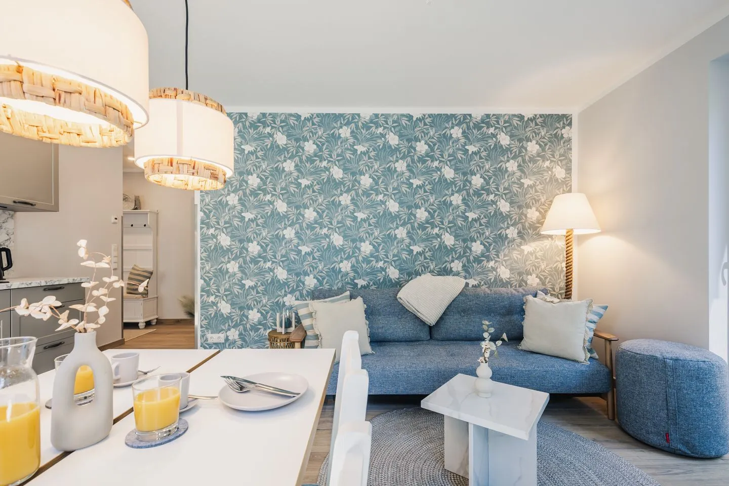 Ferienwohnung #einzigartig Zingst - Wohnzimmer