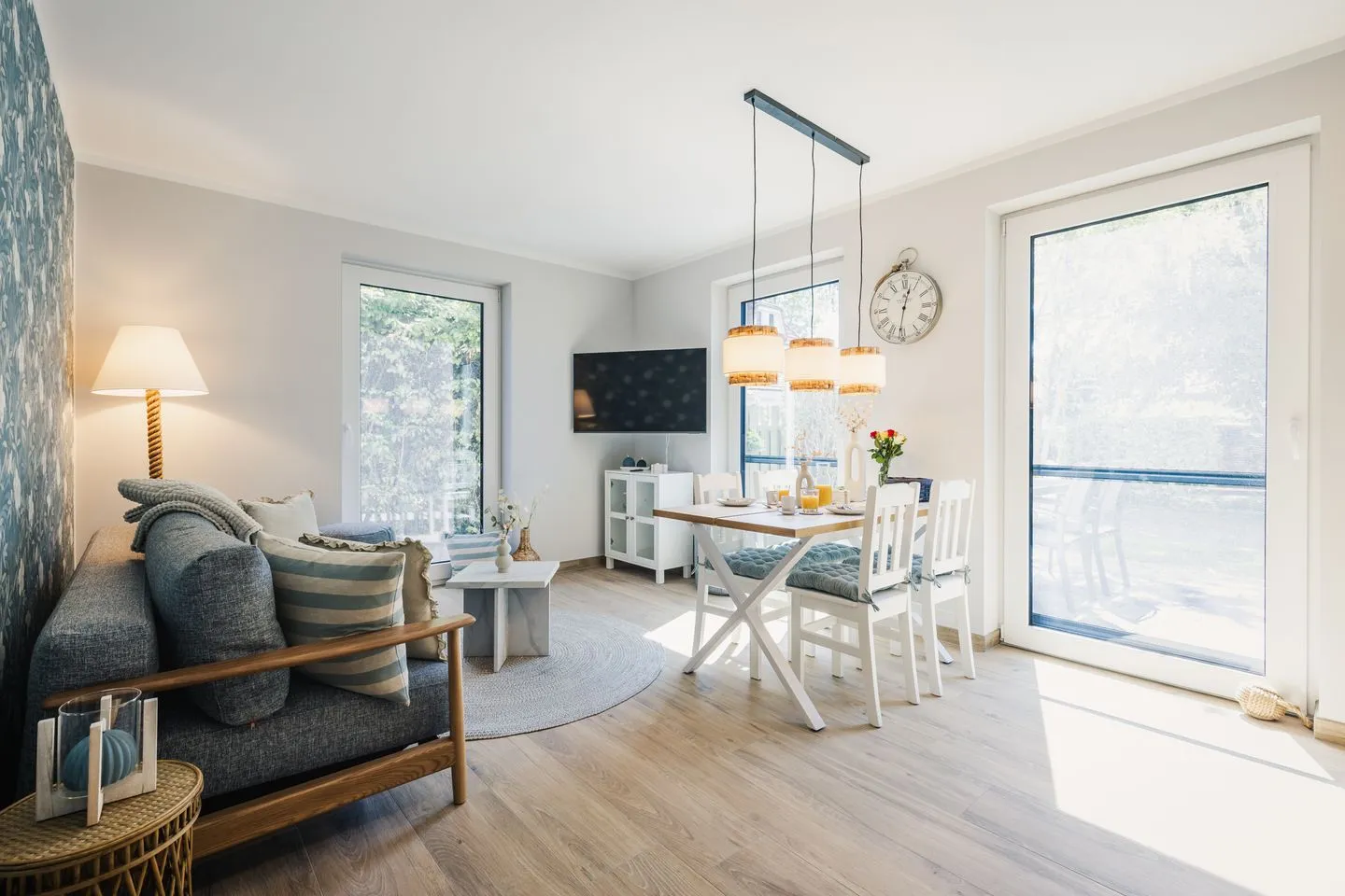 Ferienwohnung #einzigartig Zingst - Wohnzimmer