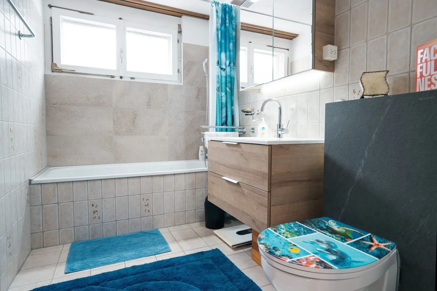 Apartment Camelia Amden - Badezimmer