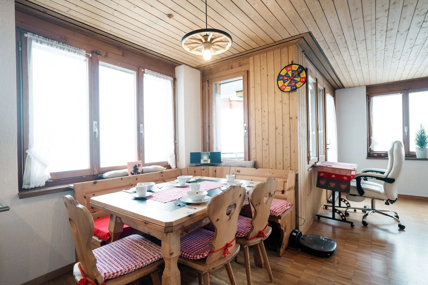 Apartment Camelia Amden - Wohnzimmer