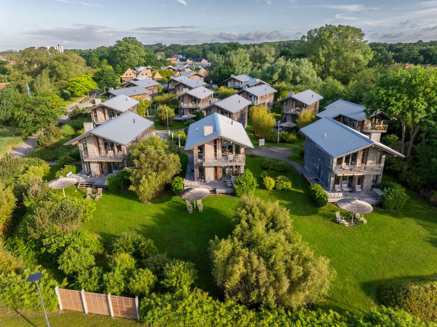 Typ A Ferienhaus - Kailua Pelzerhaken - Vogelperspektive