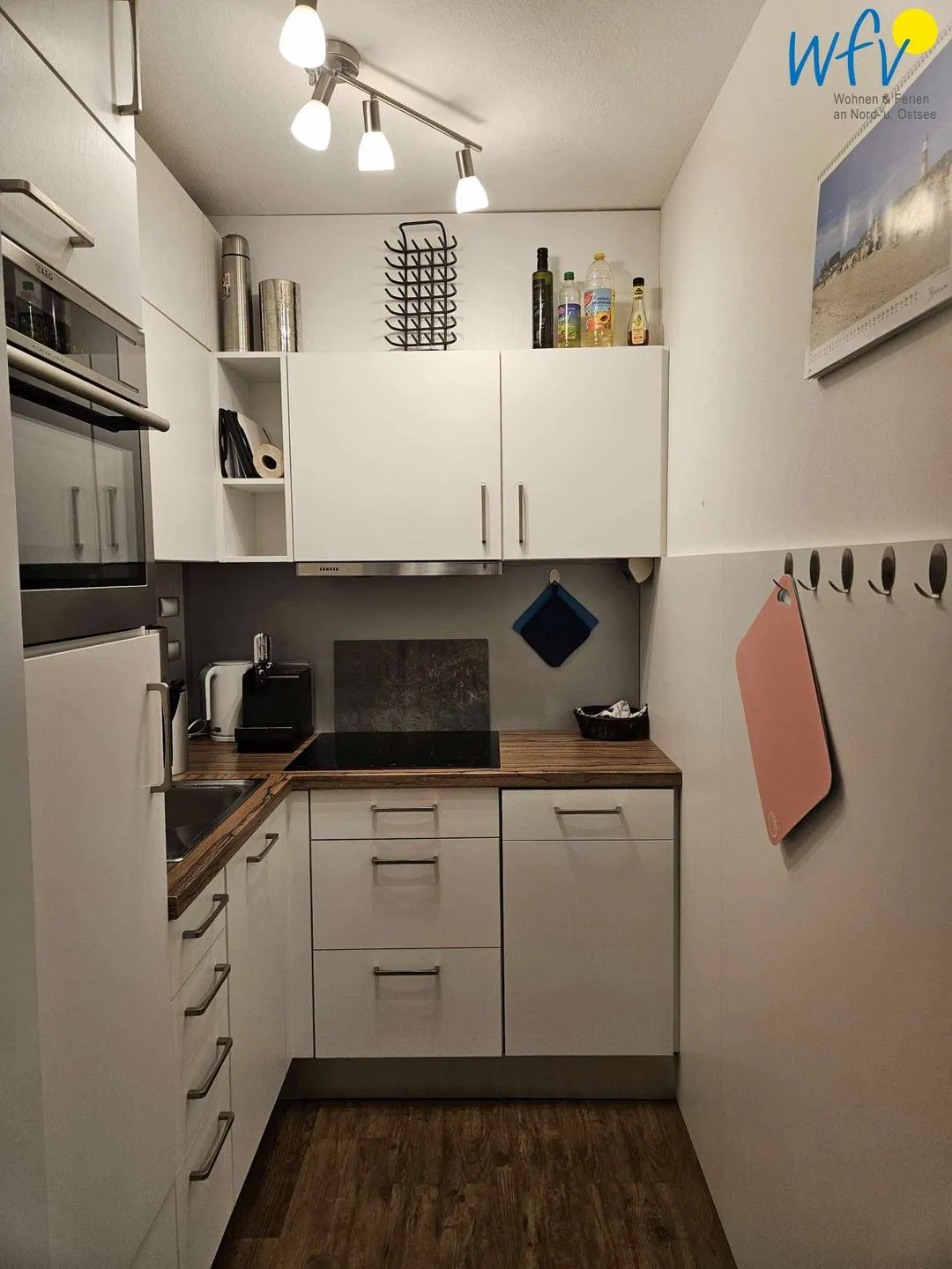 Ferienhaus Seeblick Ferienwohnung 51 Borkum - Küche / Küchenzeile