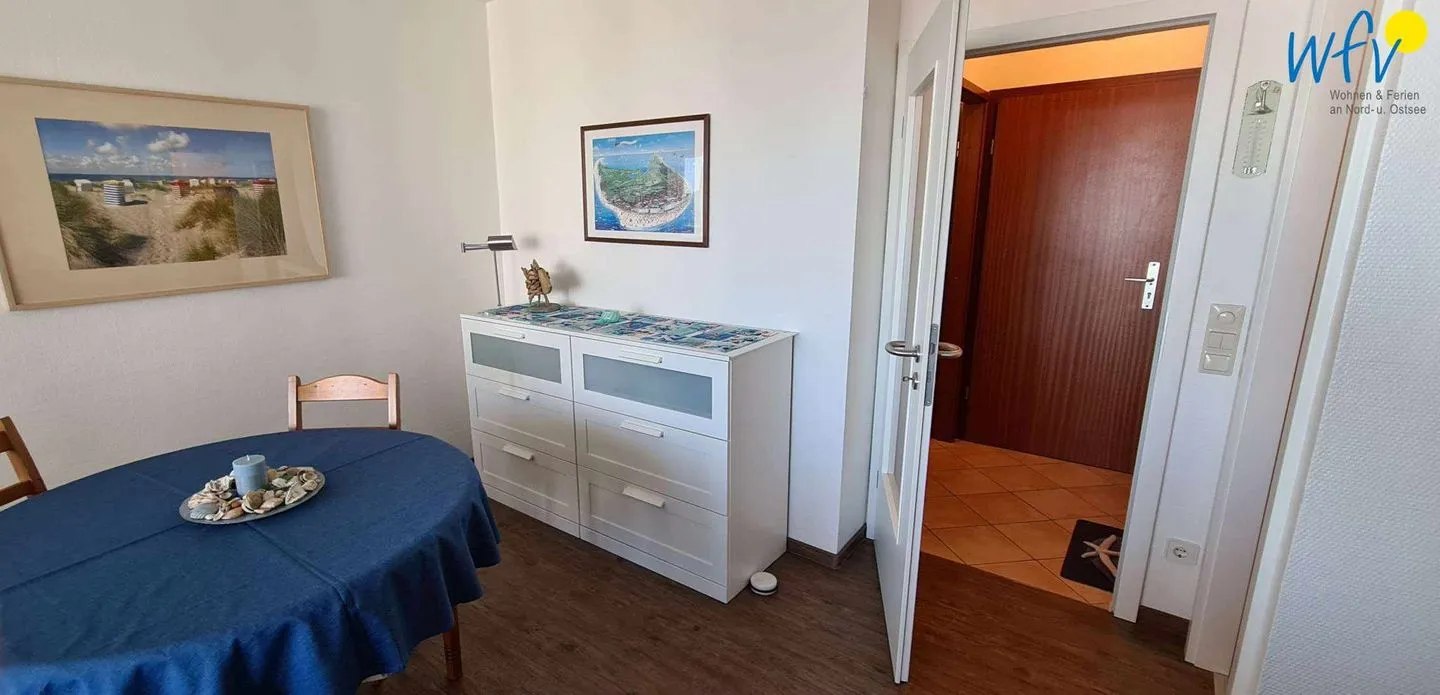 Ferienhaus Seeblick Ferienwohnung 51 Borkum - Wohnzimmer