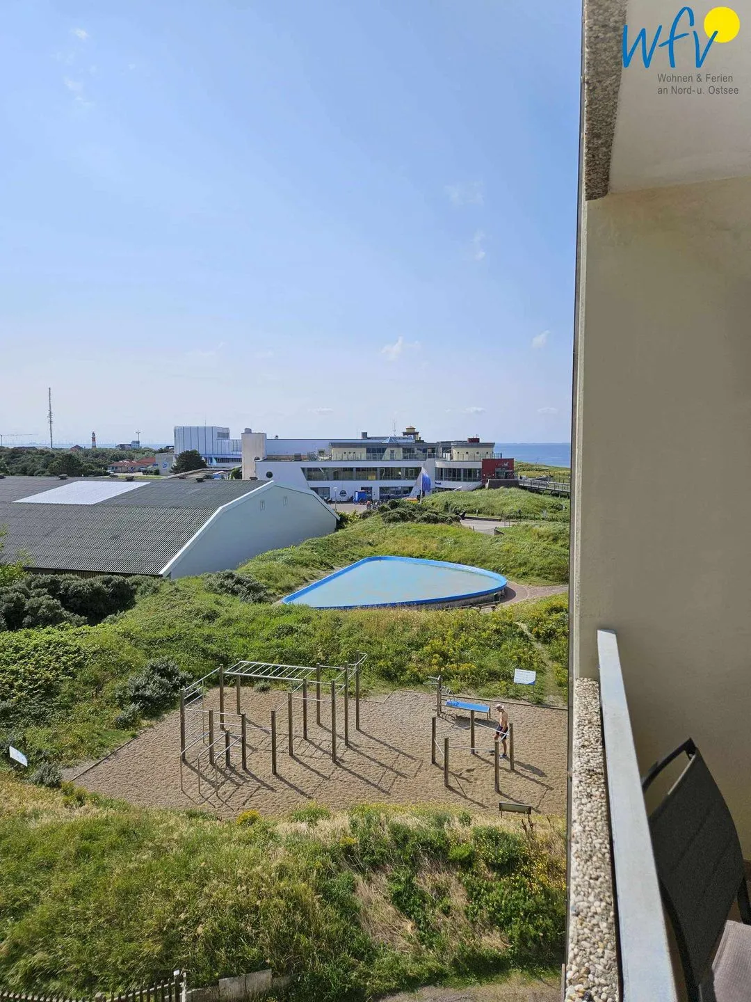 Ferienhaus Seeblick Ferienwohnung 51 Borkum - Nachbarschaft