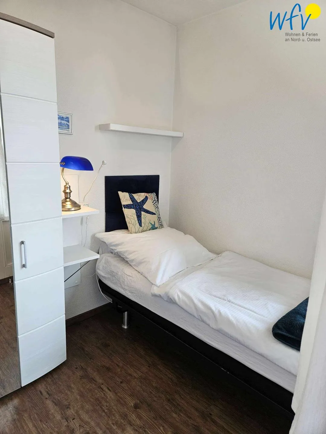 Ferienhaus Seeblick Ferienwohnung 51 Borkum - Schlafzimmer