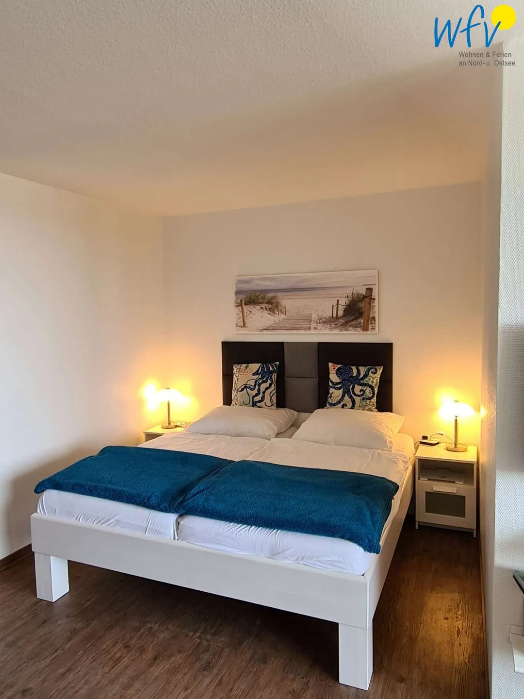 Ferienhaus Seeblick Ferienwohnung 51 Borkum - Schlafzimmer