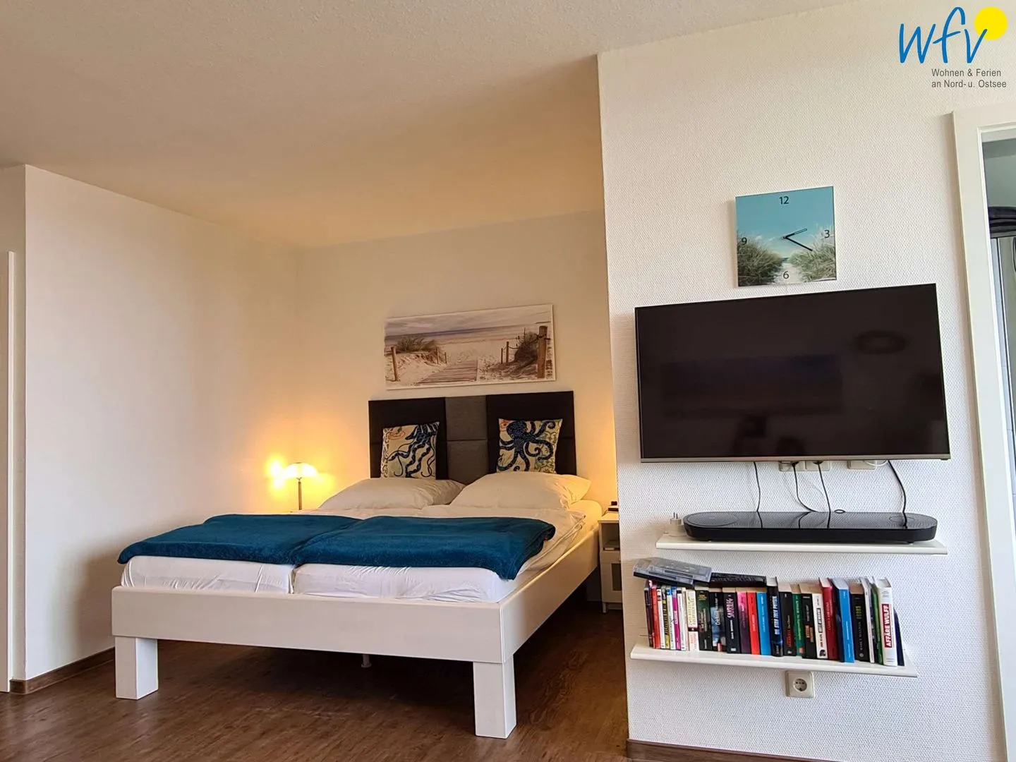 Ferienhaus Seeblick Ferienwohnung 51 Borkum - Schlafzimmer