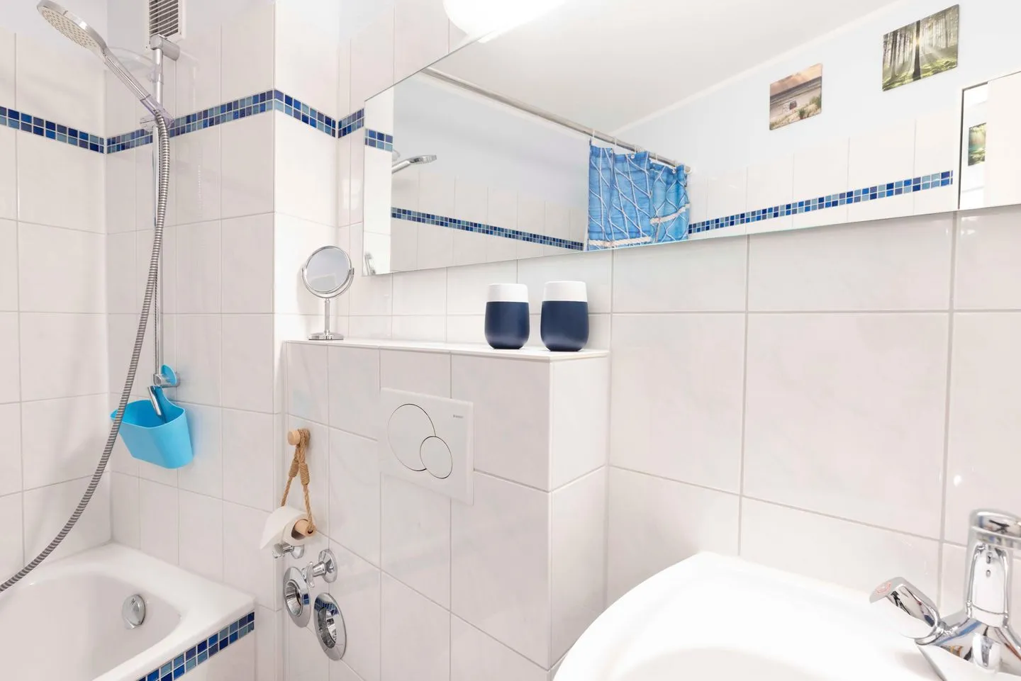 (ROD32e) Ferienwohnung "Schönberg" Niendorf - Badezimmer