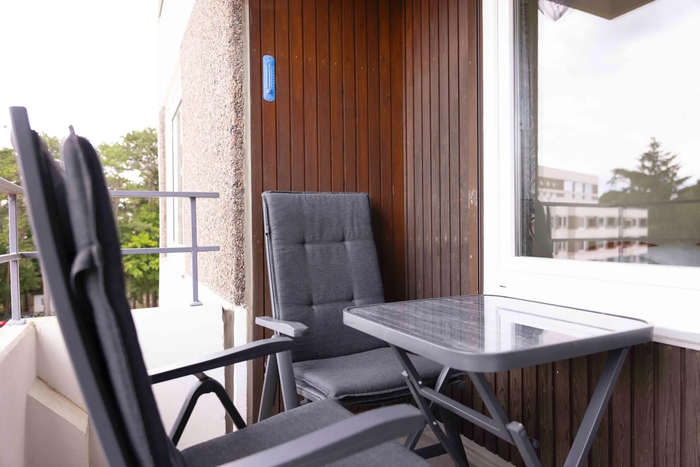 (ROD32e) Ferienwohnung "Schönberg" Niendorf - Balkon