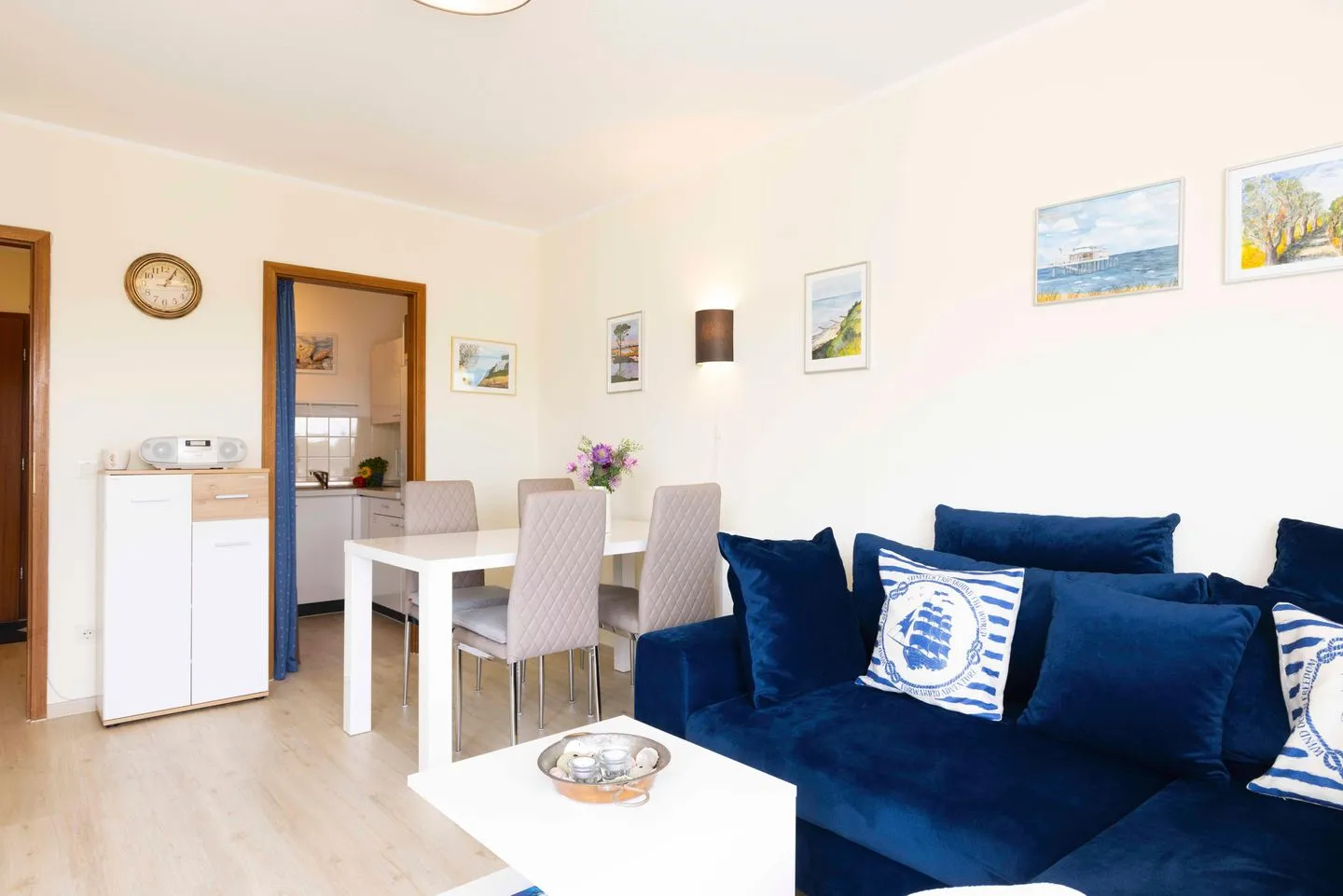 (ROD32e) Ferienwohnung "Schönberg" Niendorf - Wohnzimmer