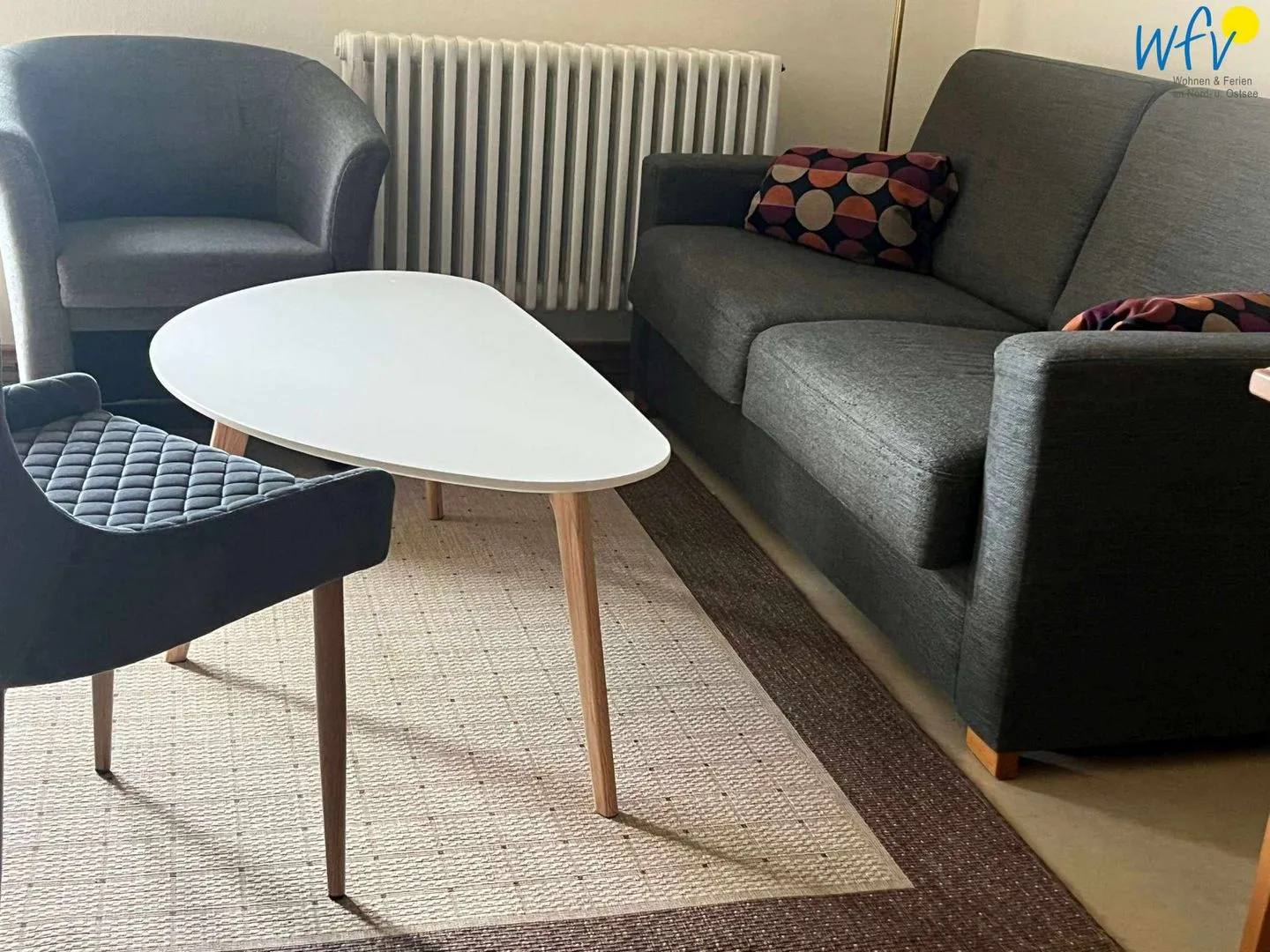 Dünenpark Binz Ferienwohnung 174 Rügen - Binz - Wohnzimmer
