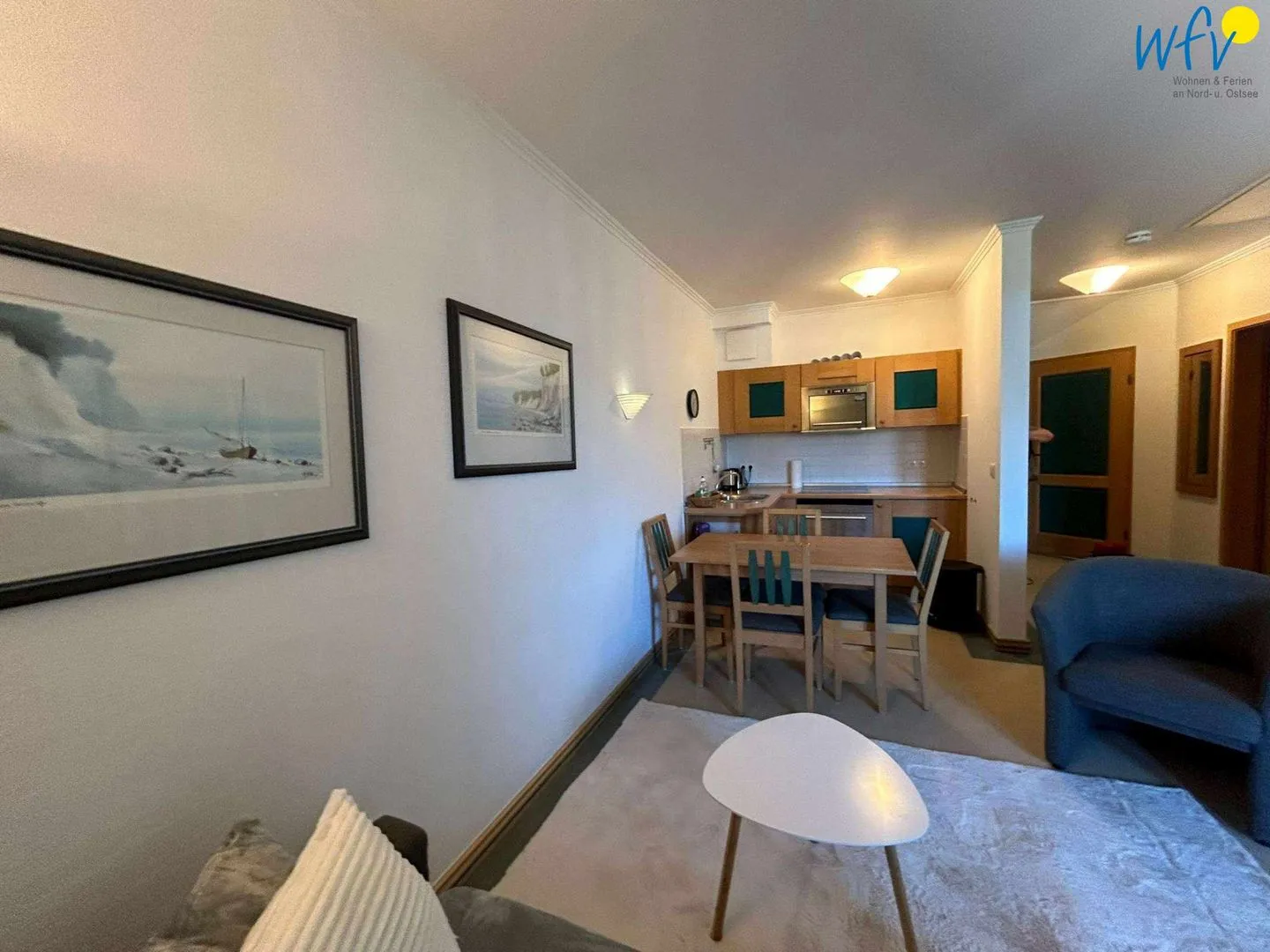 Dünenpark Binz Ferienwohnung 174 Rügen - Binz - Wohnzimmer