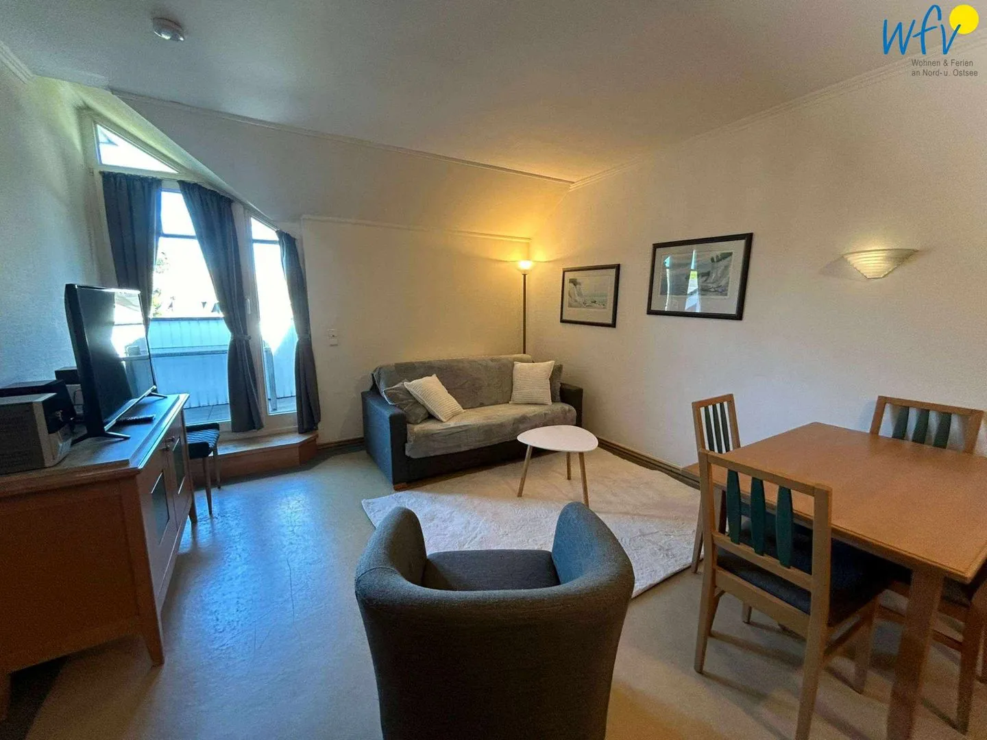Dünenpark Binz Ferienwohnung 174 Rügen - Binz - Wohnzimmer