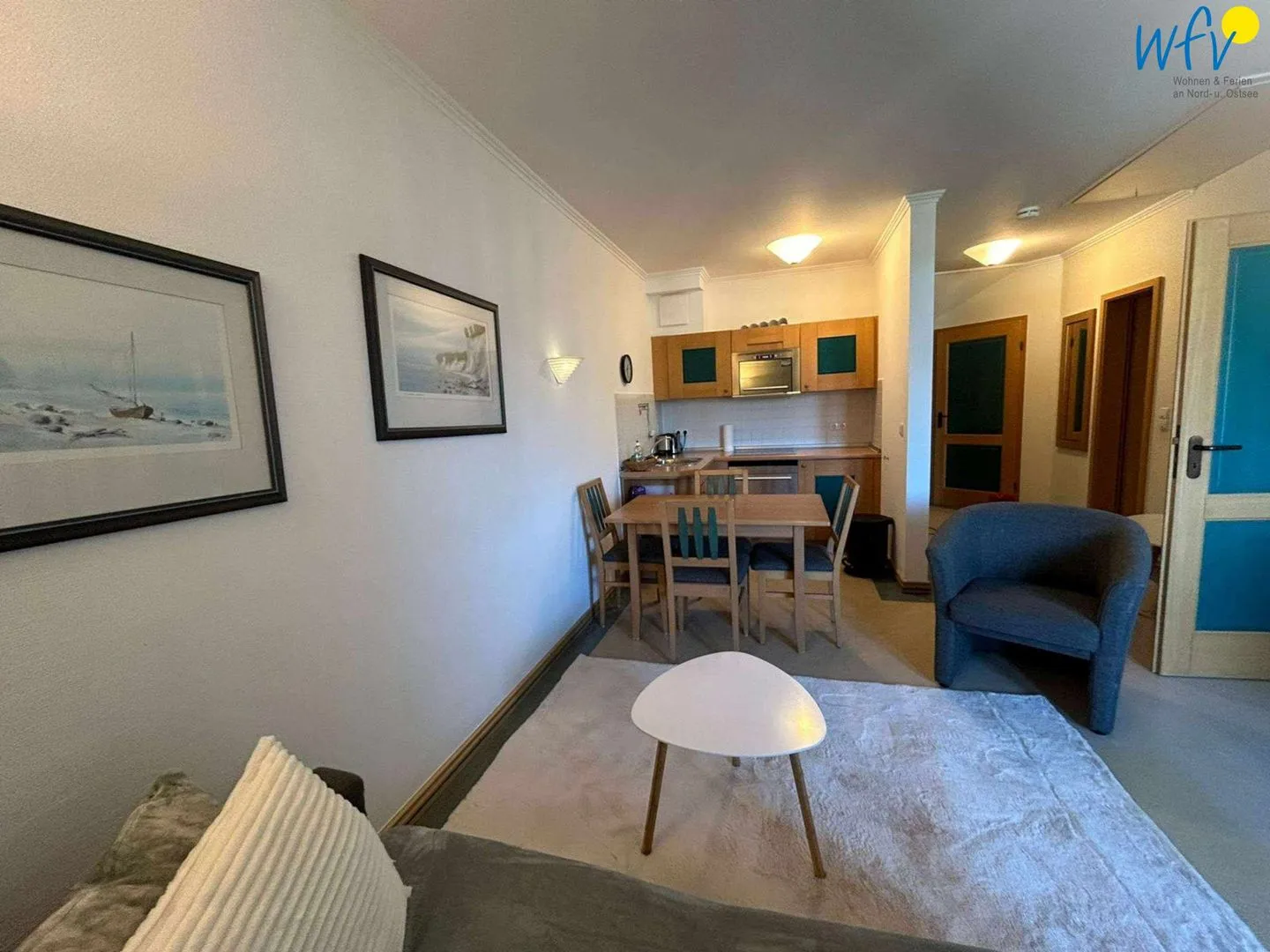 Dünenpark Binz Ferienwohnung 174 Rügen - Binz - Wohnzimmer
