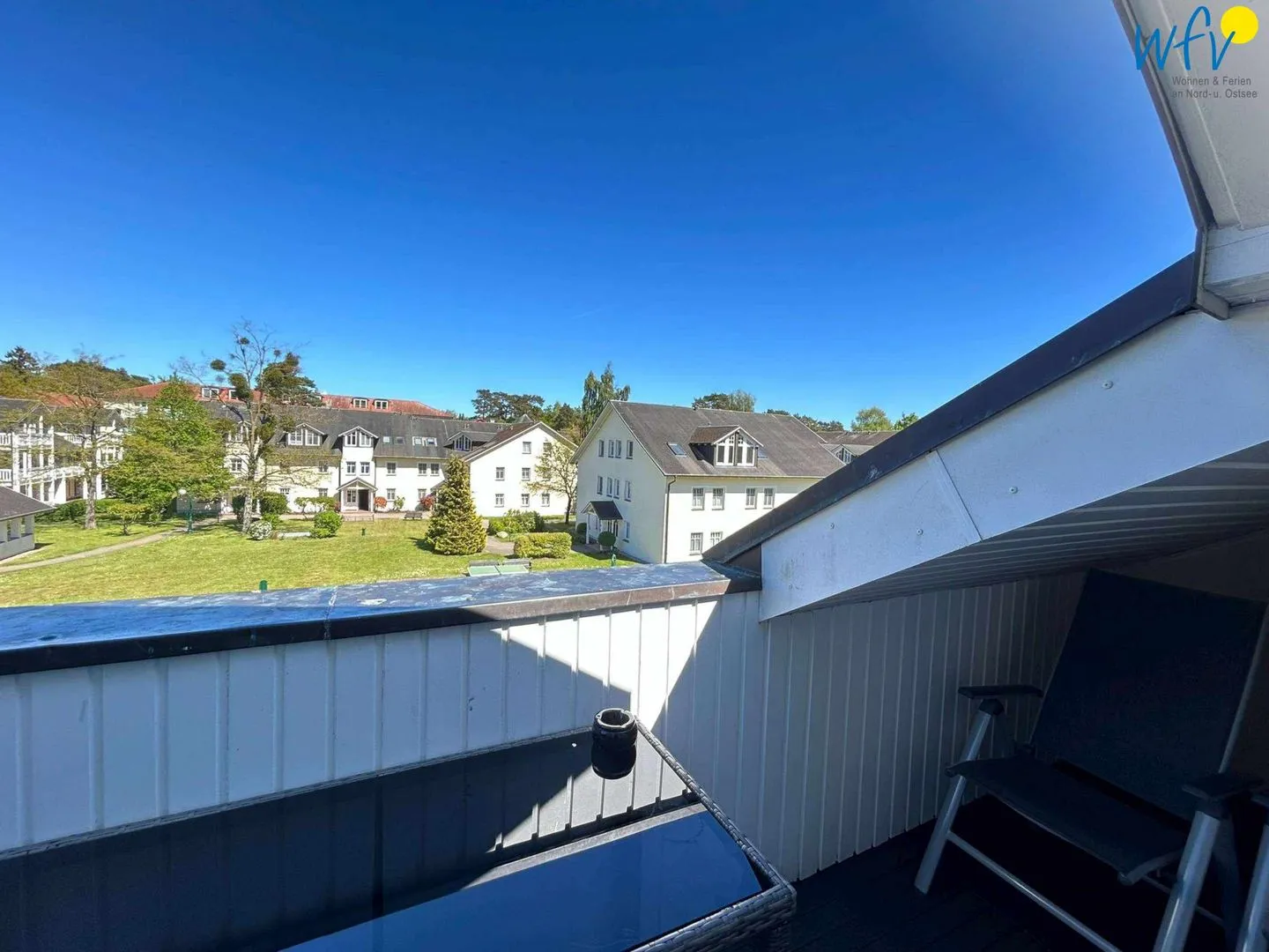 Dünenpark Binz Ferienwohnung 174 Rügen - Binz - Balkon