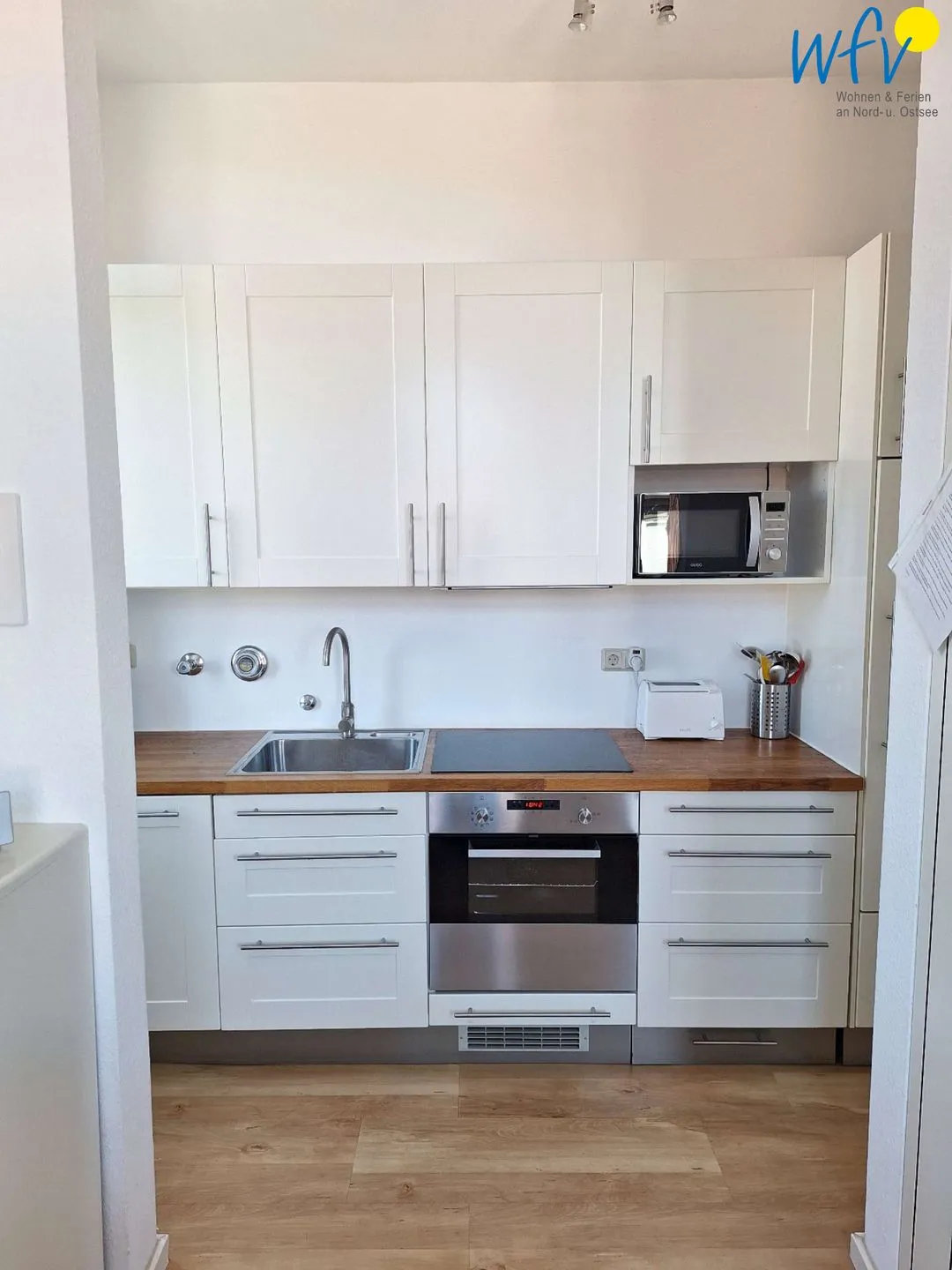 Haus Carl Stegmann Ferienwohnung FADAMA-HIN Juist - Küche / Küchenzeile