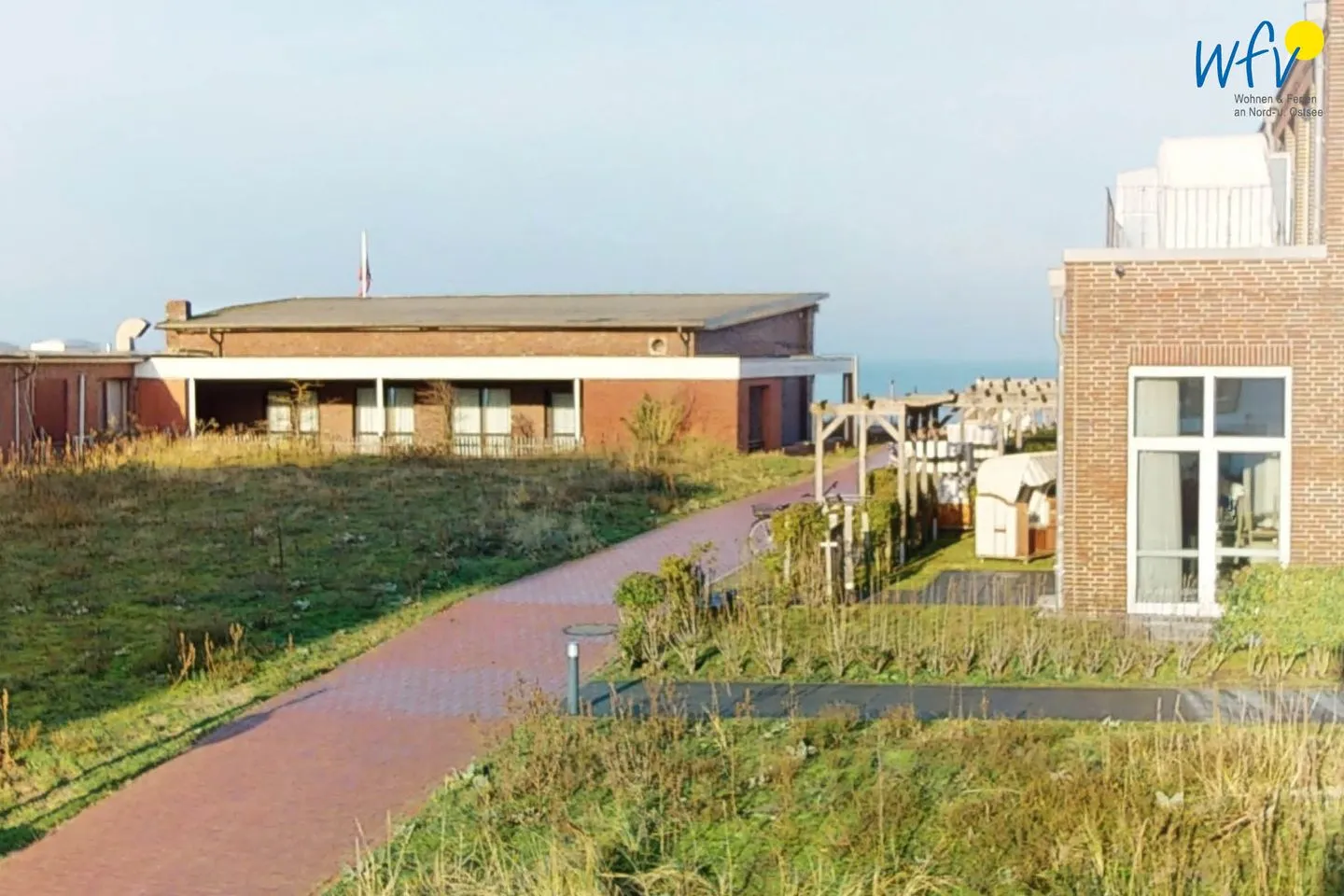 Haus Seeblick Ferienwohnung Nordseekieker Wangerooge - Nachbarschaft