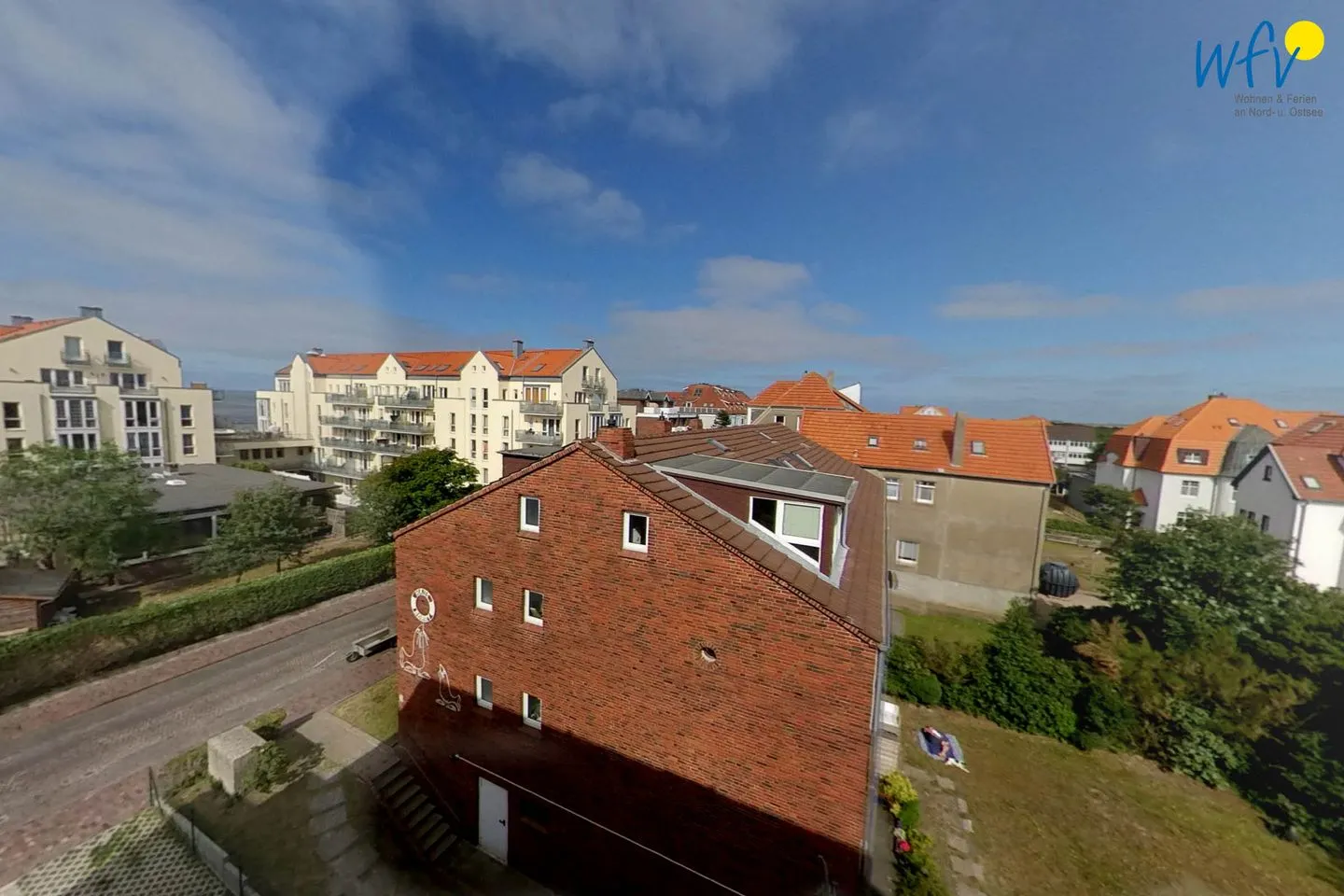 Villa Petersen Ferienwohnung Traumblick Wangerooge - Balkon