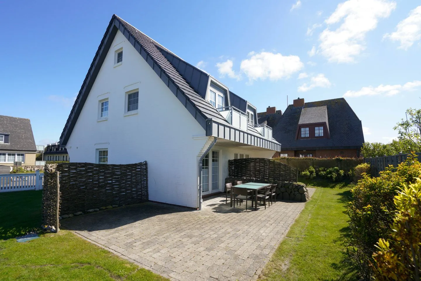 Strandhaus Whg. 3 Wenningstedt - Garten