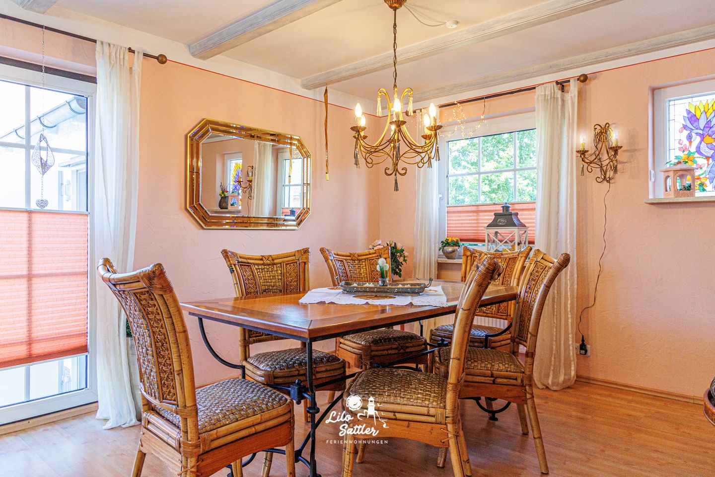 Ferienhaus Seehus21 Wohnzimmer