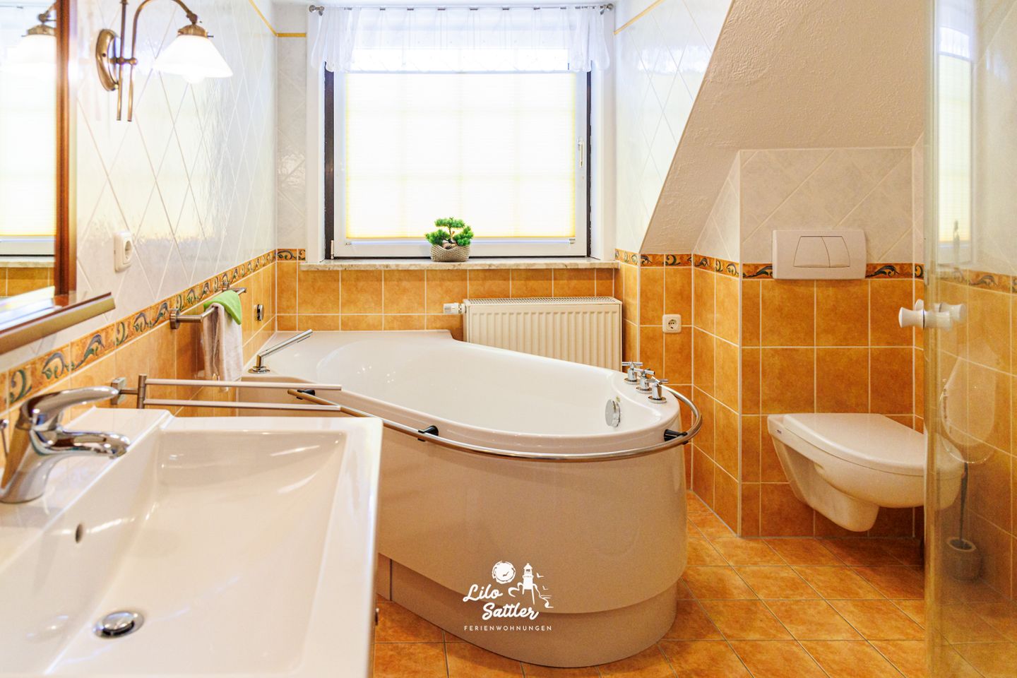 Ferienhaus Seehus21 Badezimmer