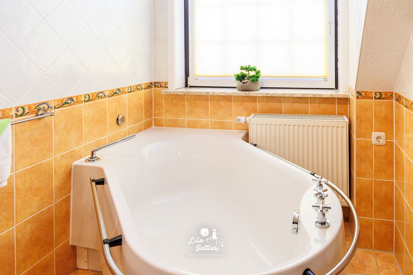 Ferienhaus Seehus21 Bad