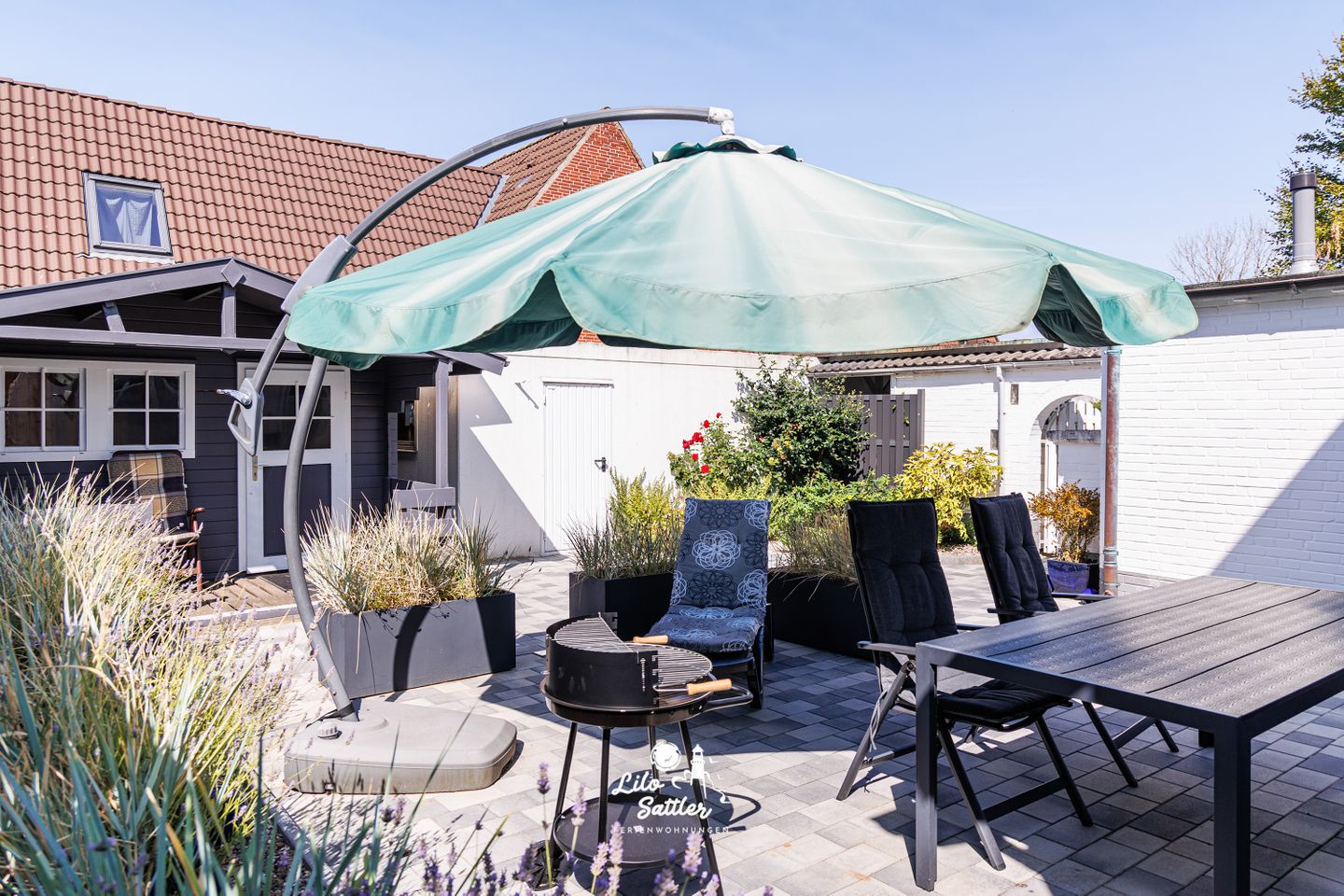 Ferienhaus Seehus21 Terrasse