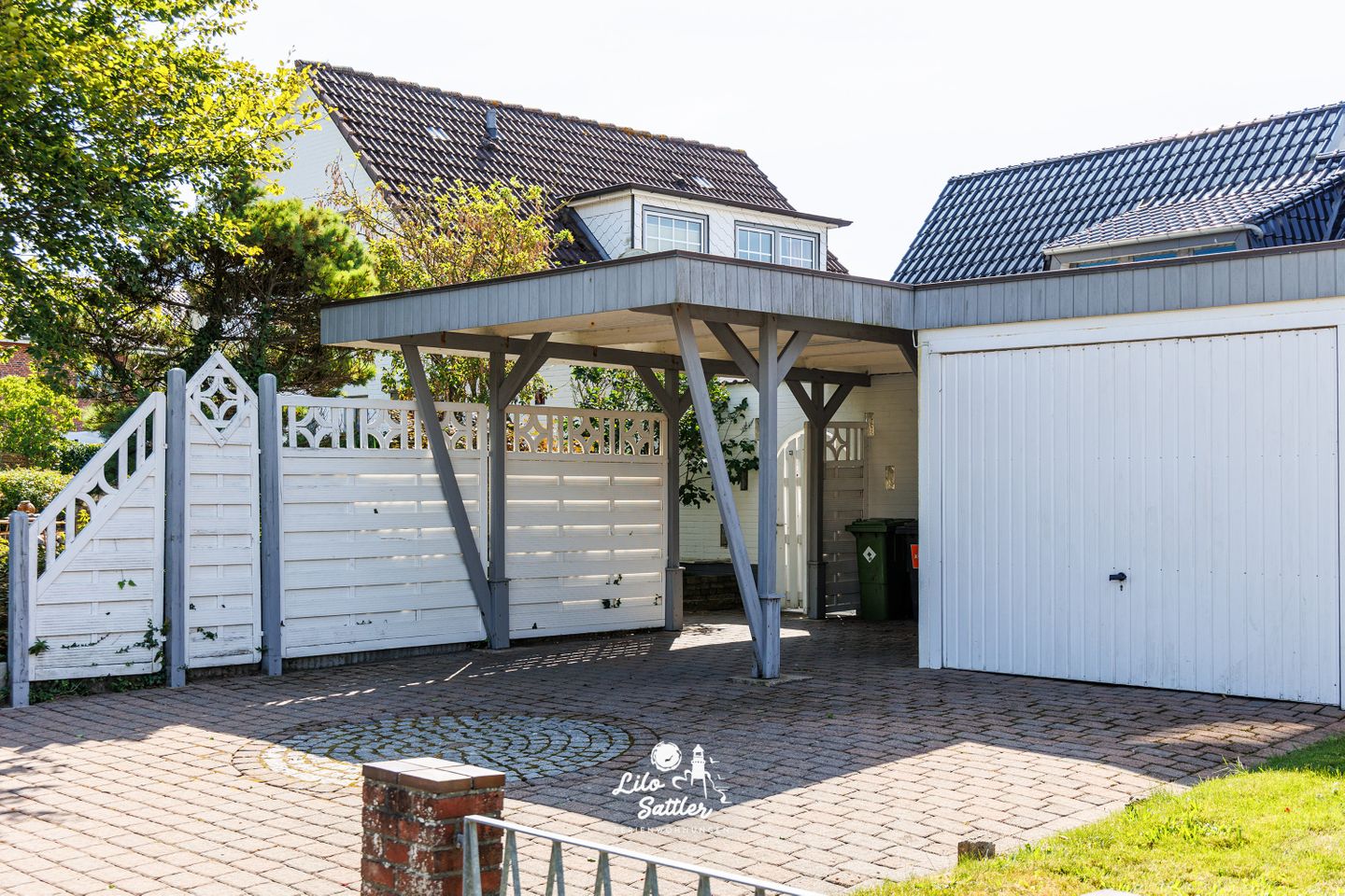Ferienhaus Seehus21 Carport