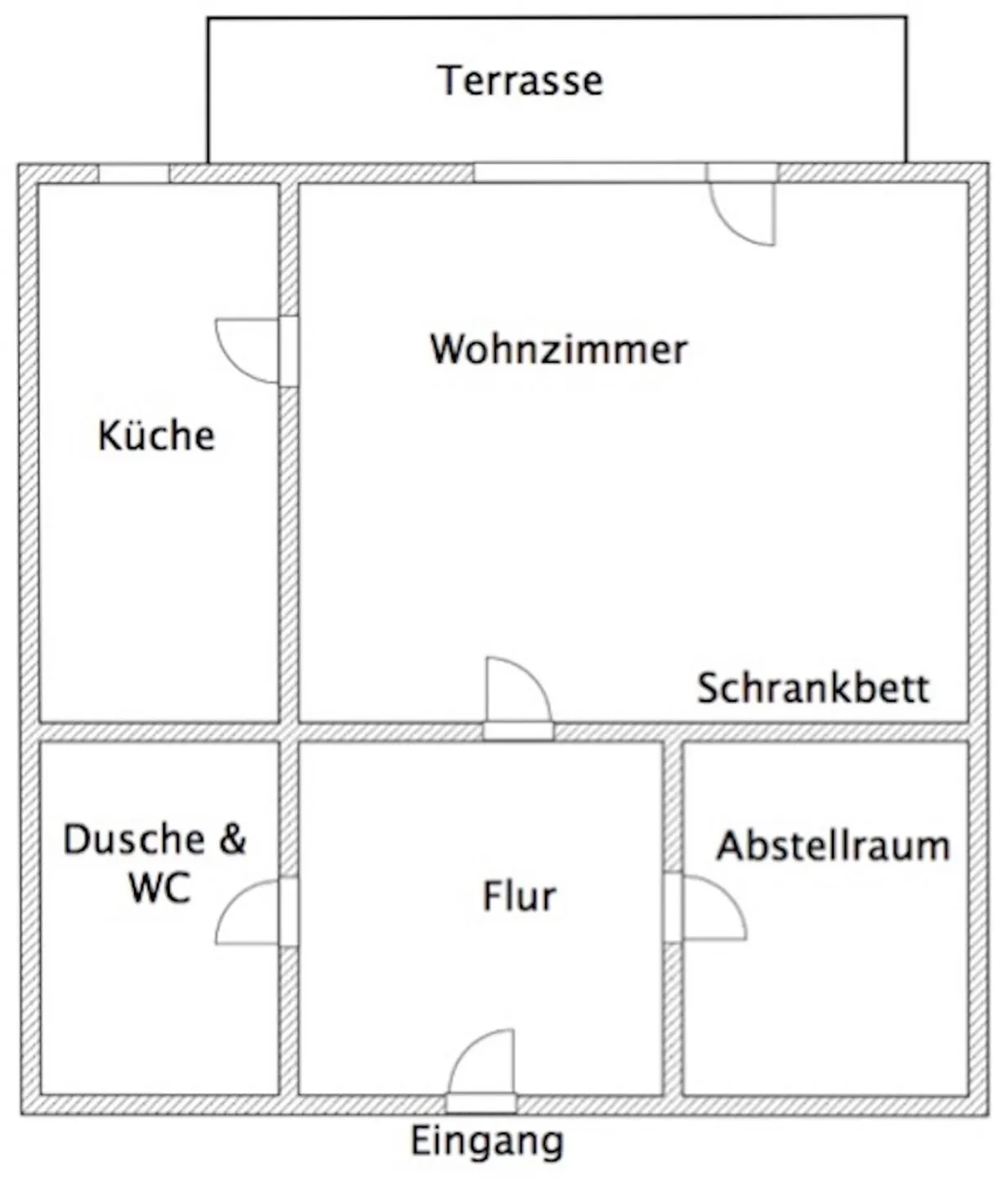 Zaunköniglich Dorf - Grundriss