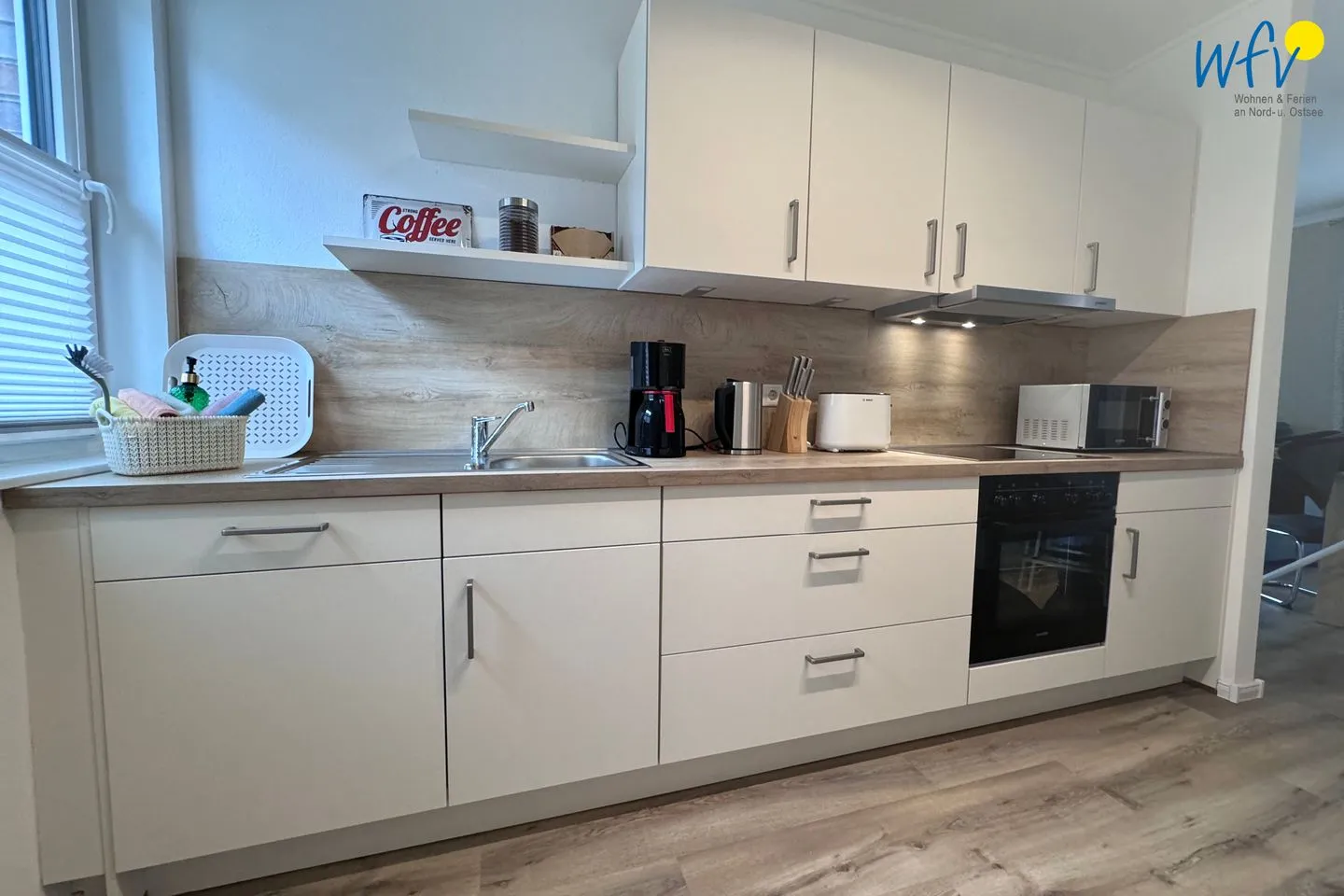 Haus Likedeeler Ferienwohnung 1 Wangerooge - Küche / Küchenzeile