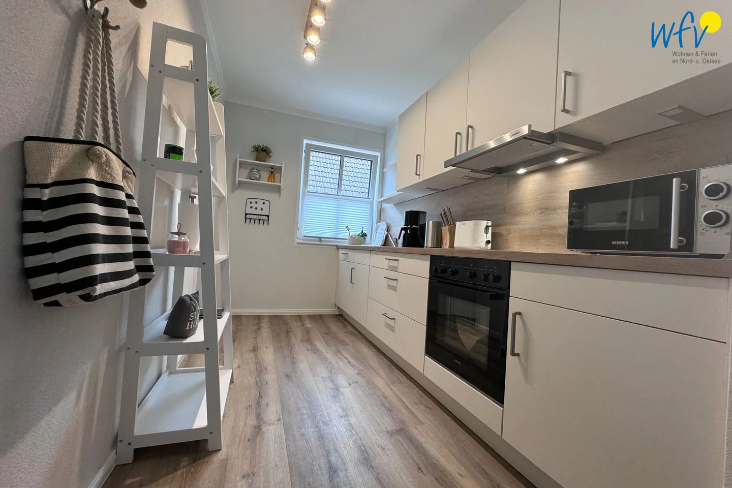 Haus Likedeeler Ferienwohnung 1 Wangerooge - Küche / Küchenzeile