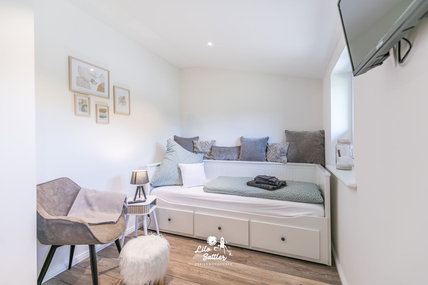 Ferienhus Süderdiek Schlafzimmer 3
