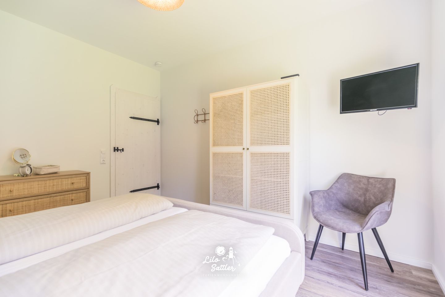 Ferienhus Süderdiek Schlafzimmer 1