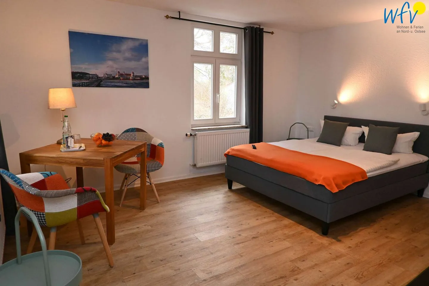 Villa Sanssouci Ferienwohnung Schwalbennest Rügen - Binz - Schlafzimmer