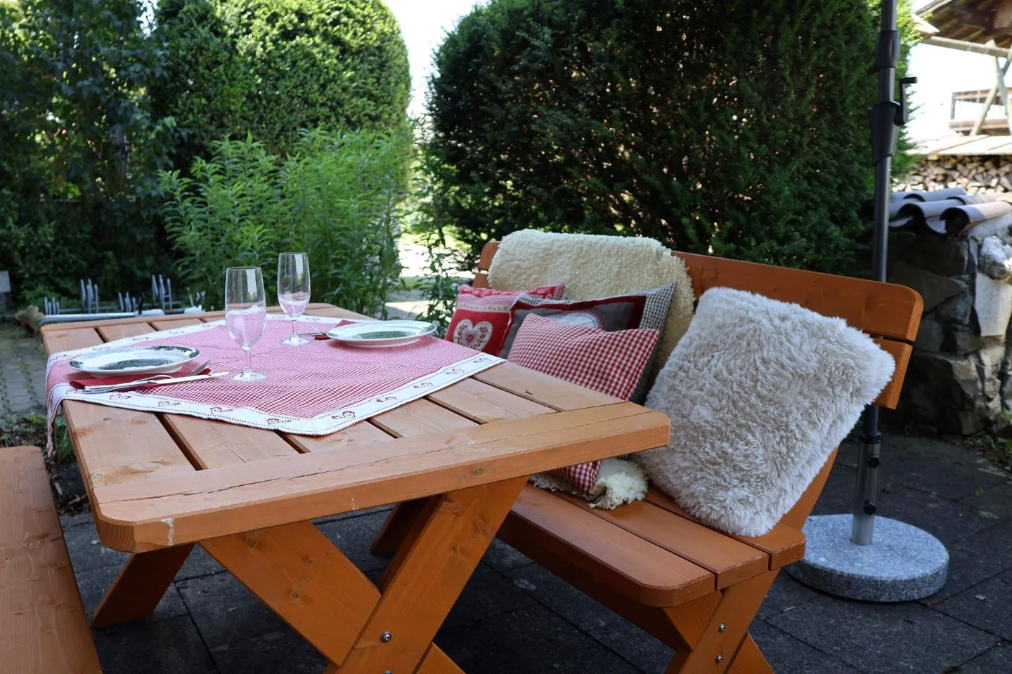 Bergzeit im Fuchsbau-Urspring Urspring - Garten