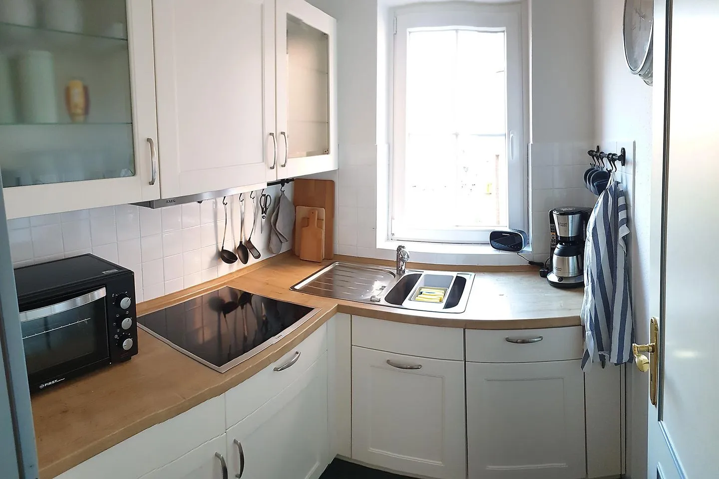 Ferienwohnung *Windstille* Wittdün auf Amrum - Küche der Ferienwohnung Windstille in Wittdün auf Amrum