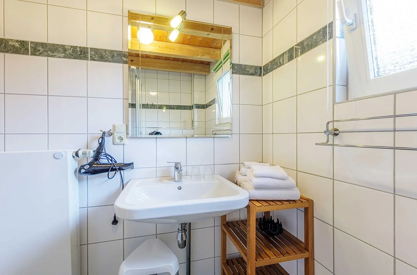 Sonnenschein Jabel - Ferienhaus Sonnenschein in Jabel Blick in das Badezimmer