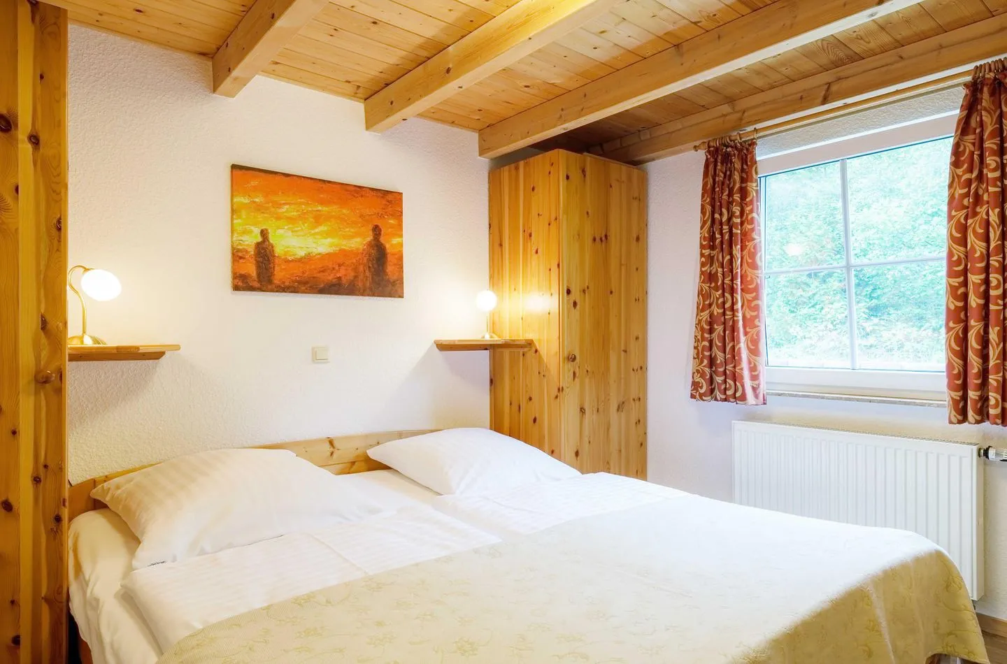 Sonnenschein Jabel - Ferienhaus Sonnenschein in Jabel Blick in eines der Schlafzimmer