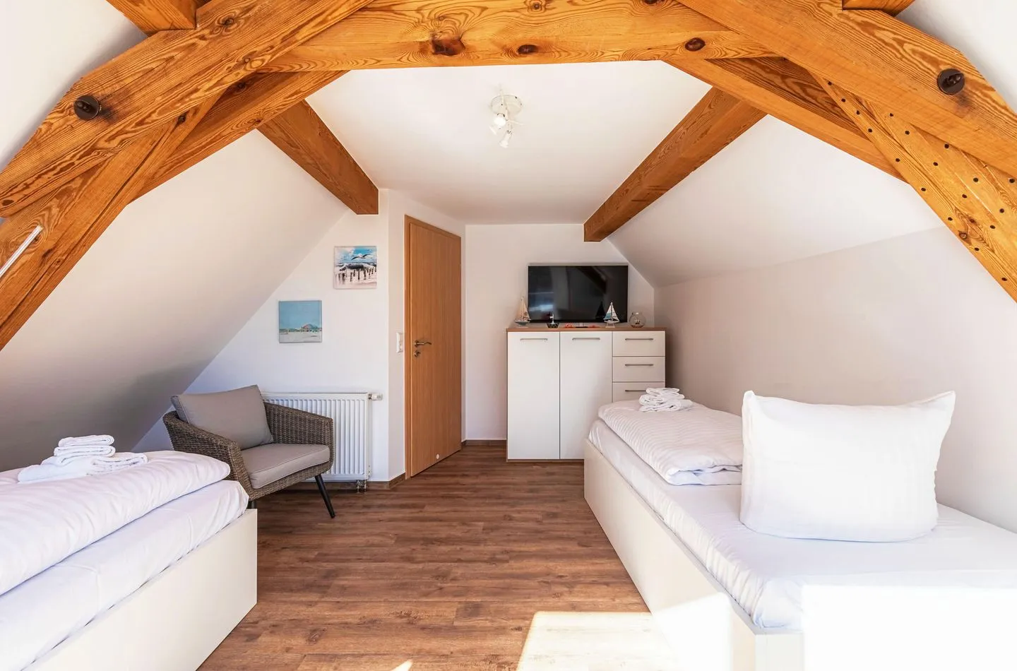 City Apartment Waren (Müritz) - Schlafzimmer